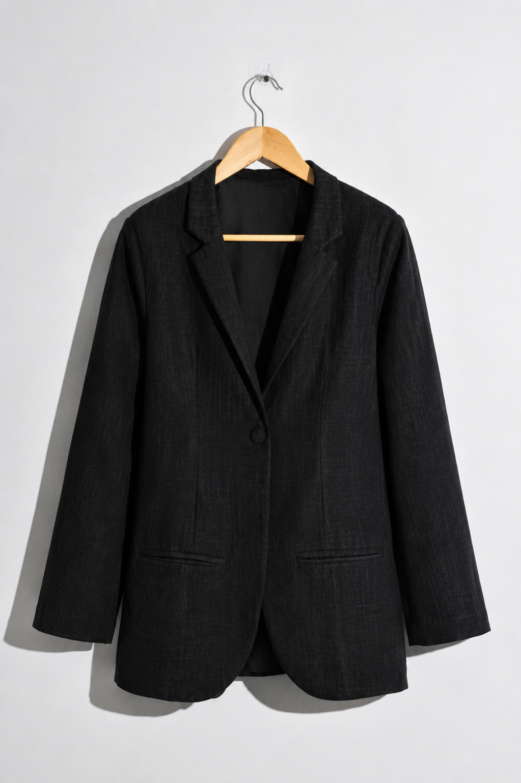 Oversized  black blazer