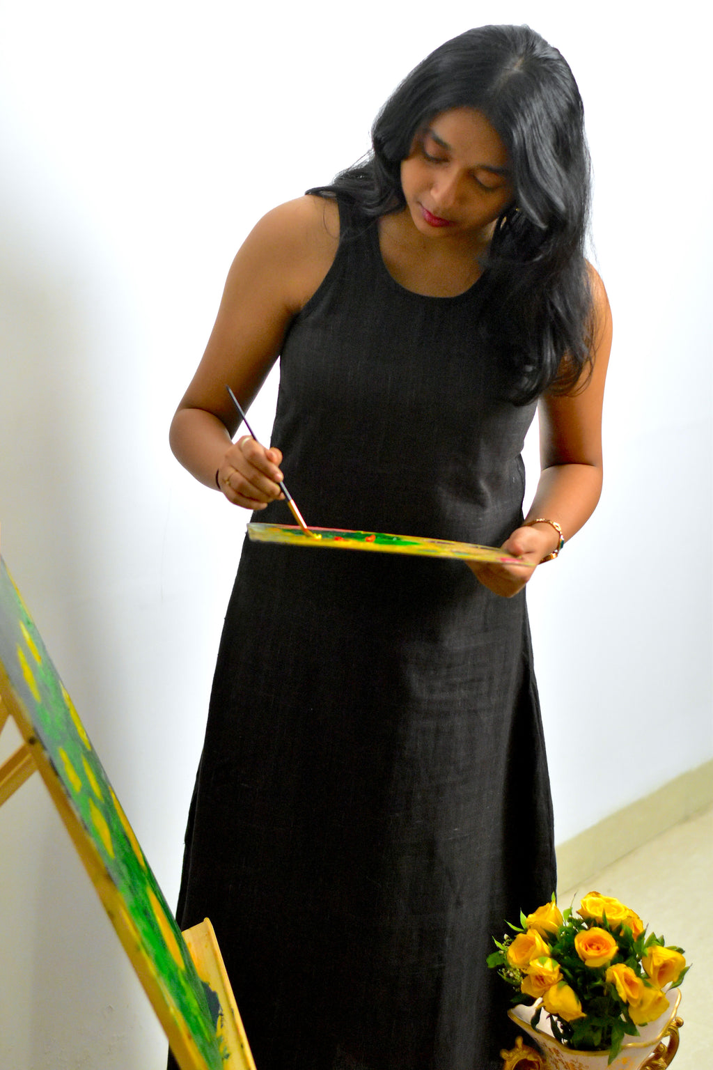 Black Shift Dress