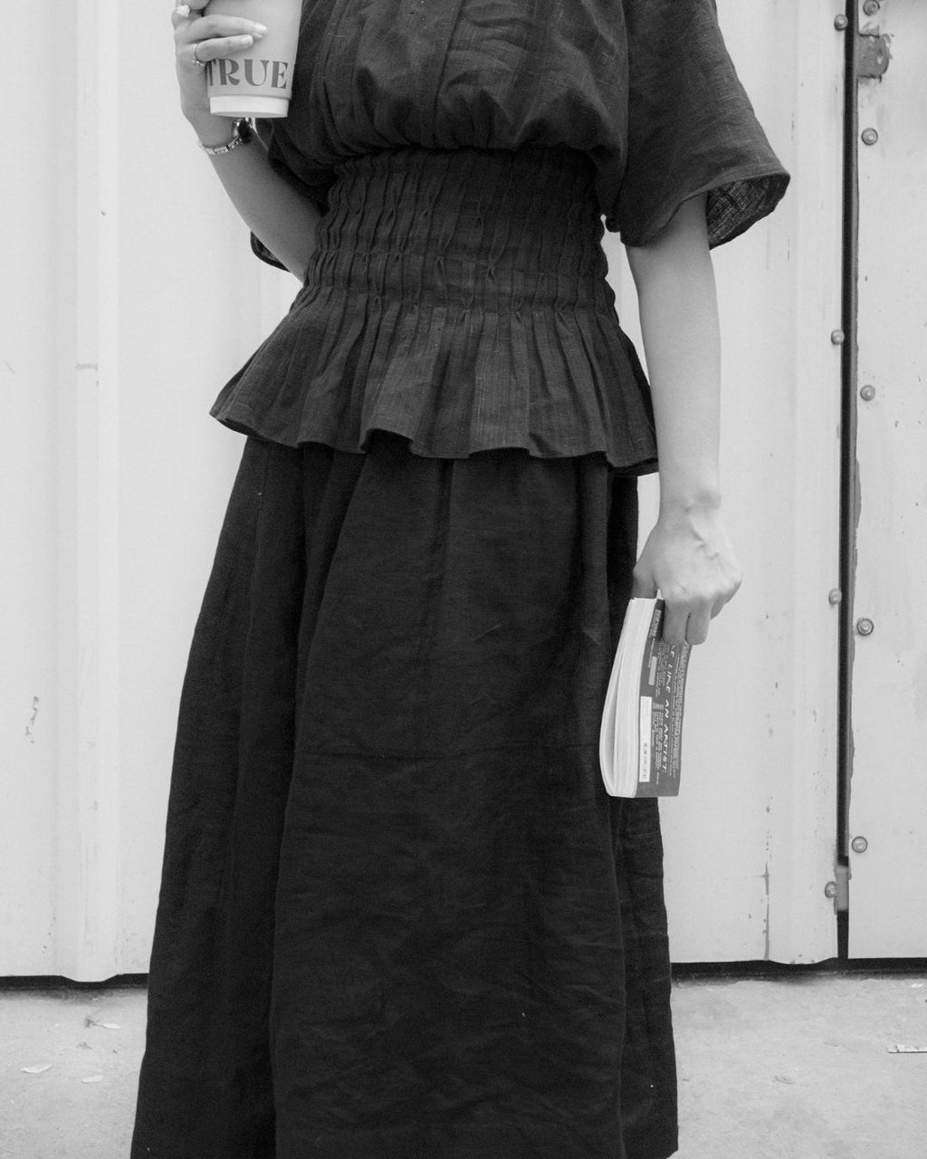Classic Waist  Tie  Skirt